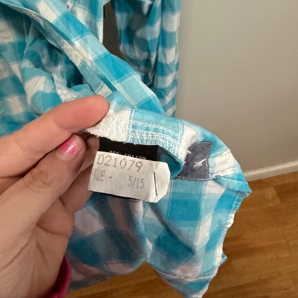 Buckle Black Plaid Casual Button Down Shirt - Picture 4 of 4